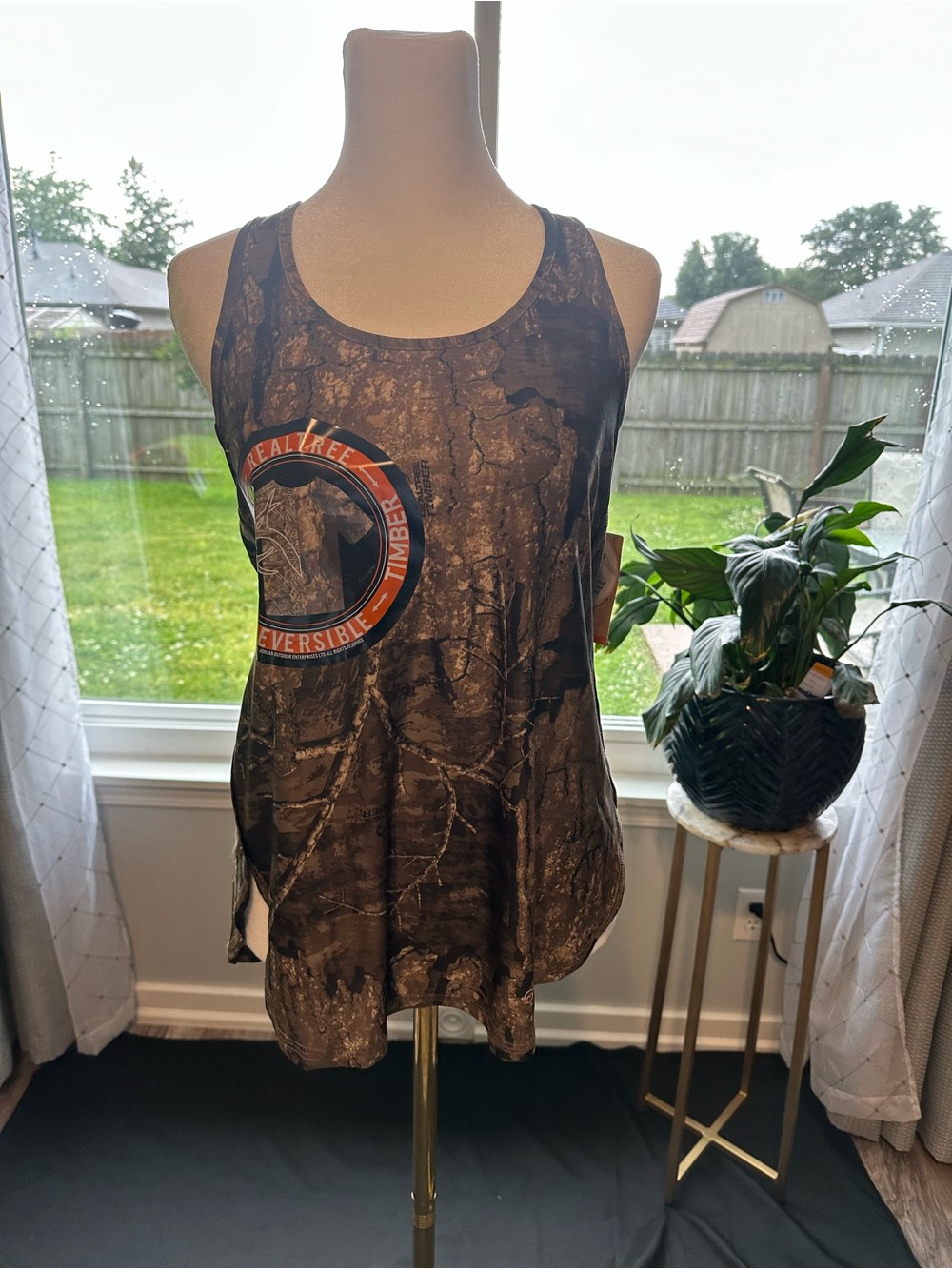 Magellan Outdoors Realtree Camo Tank Top - Brown/Orange